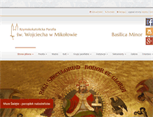 Tablet Screenshot of bazylikamikolow.pl